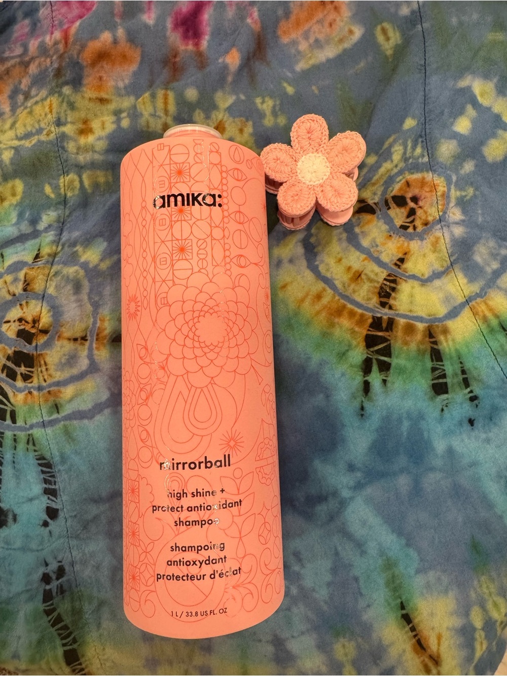 amika Mirrorball High Shine Antioxidant Shampoo Liter